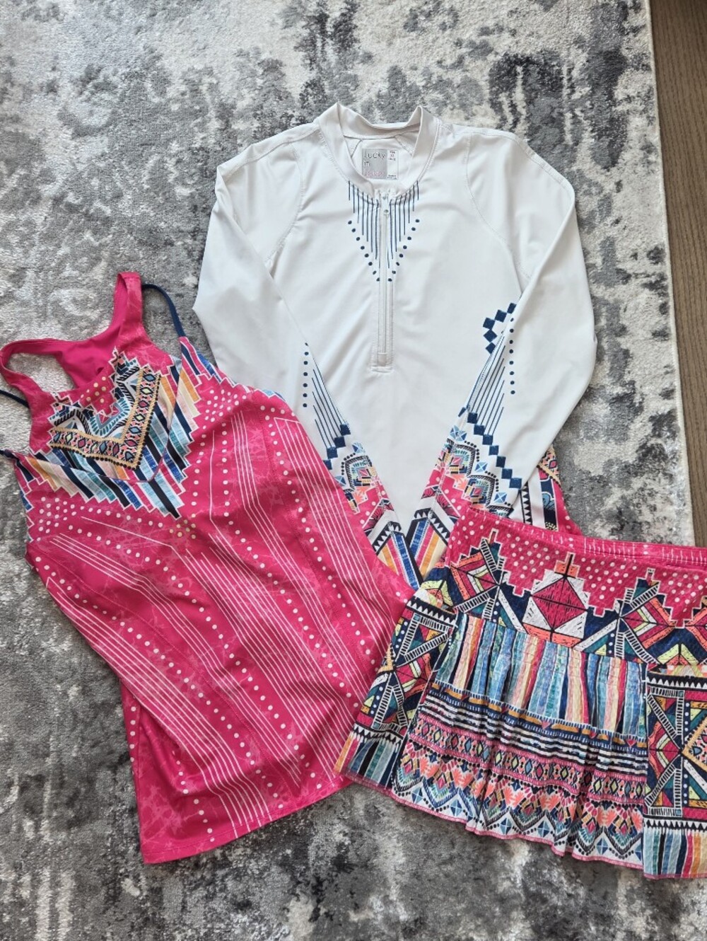 Lucky In Love Tennis Skort Set